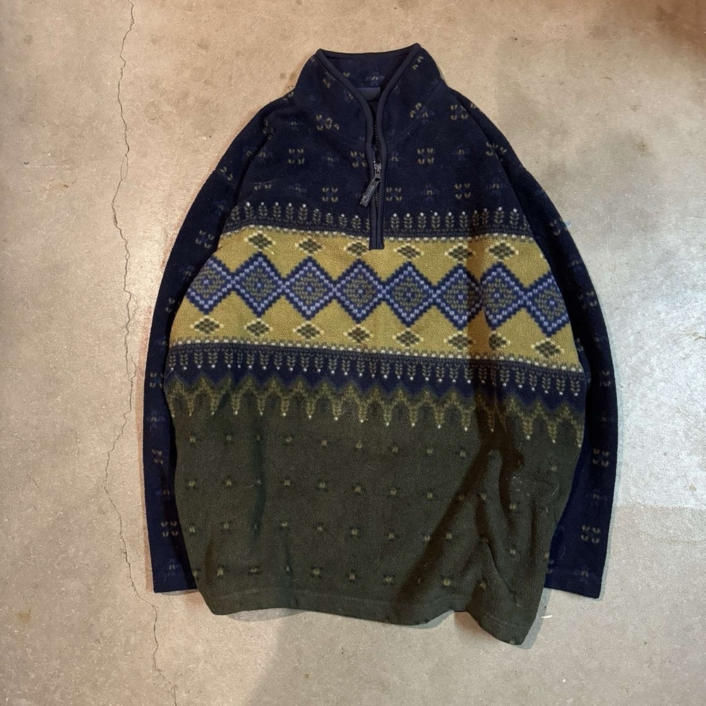 Men's Multicolor Patterned Sweater